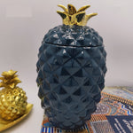 Ceramic Pineapple Airtight Candy Jar | Center Piece - HomeHatchpk