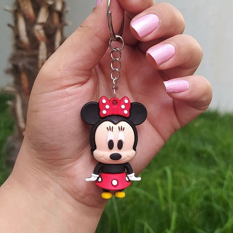 Minnie Mice Character Key Chain