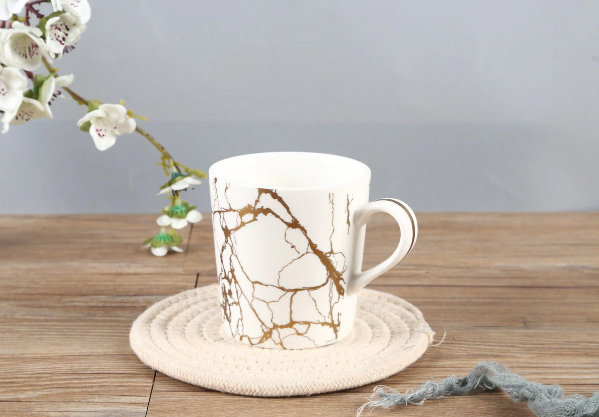 Marble Pattern Ceramic Coffee/Tea Mug