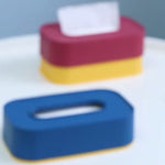 Modern Coloured Plastic Tissue Box | Table Napkin Dispenser