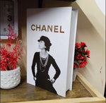 Chanel Faux Decorative Designer Books | Home Decor