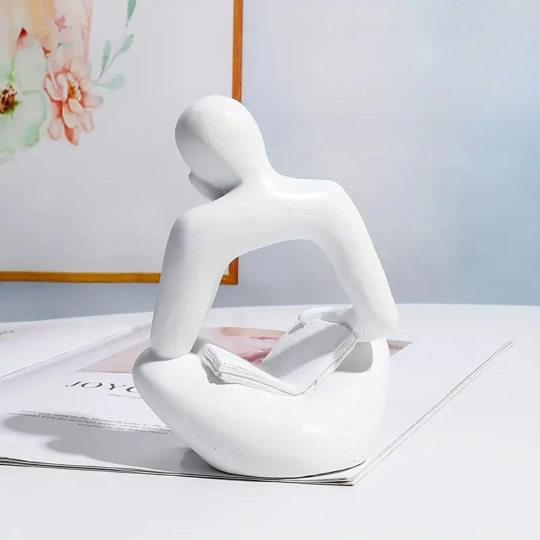 بلیک تھنکنگ مینیکنز سیٹ | مجسمہ | گهر کی آرائش