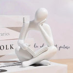 بلیک تھنکنگ مینیکنز سیٹ | مجسمہ | گهر کی آرائش