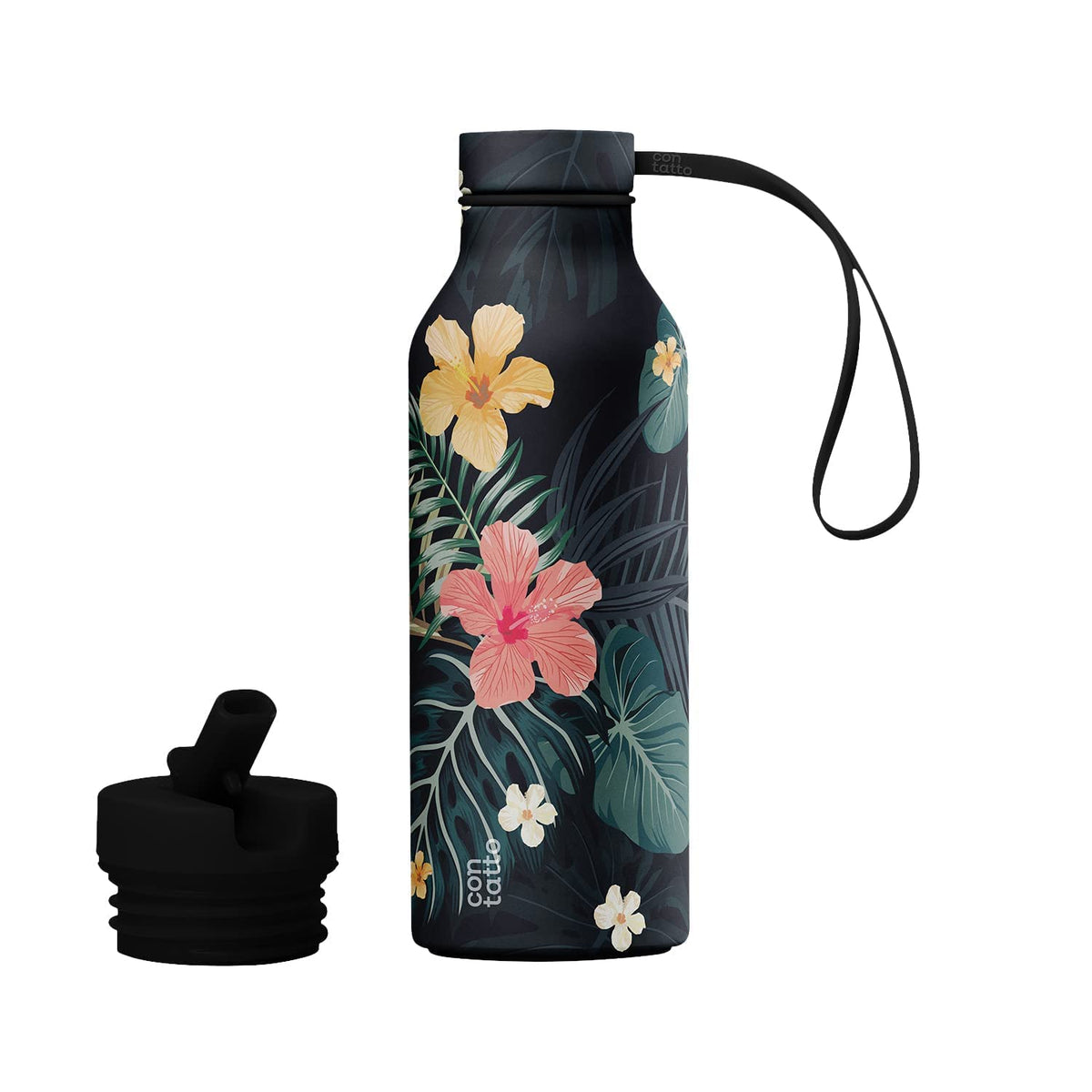 vacuum insulated floral water bottle with straw and flex cap leak proof – Home Hatch Pakistanfloral insulated water bottle Pakistan | vacuum bottle with strawleak proof water bottle steelstainless steel bottle PakistanHome Hatch bottlehot cold insulated bottlegym water bottle floralreusable water bottle Pakistantravel water bottle steelinsulated bottle with straw