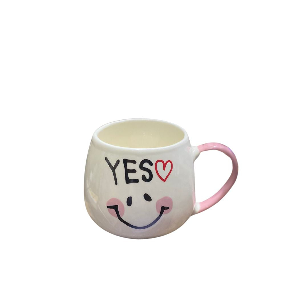 Smile Ceramic Drinking Mug