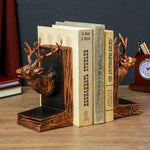 Reindeer Head Bookends | Home Décor - HomeHatchpk