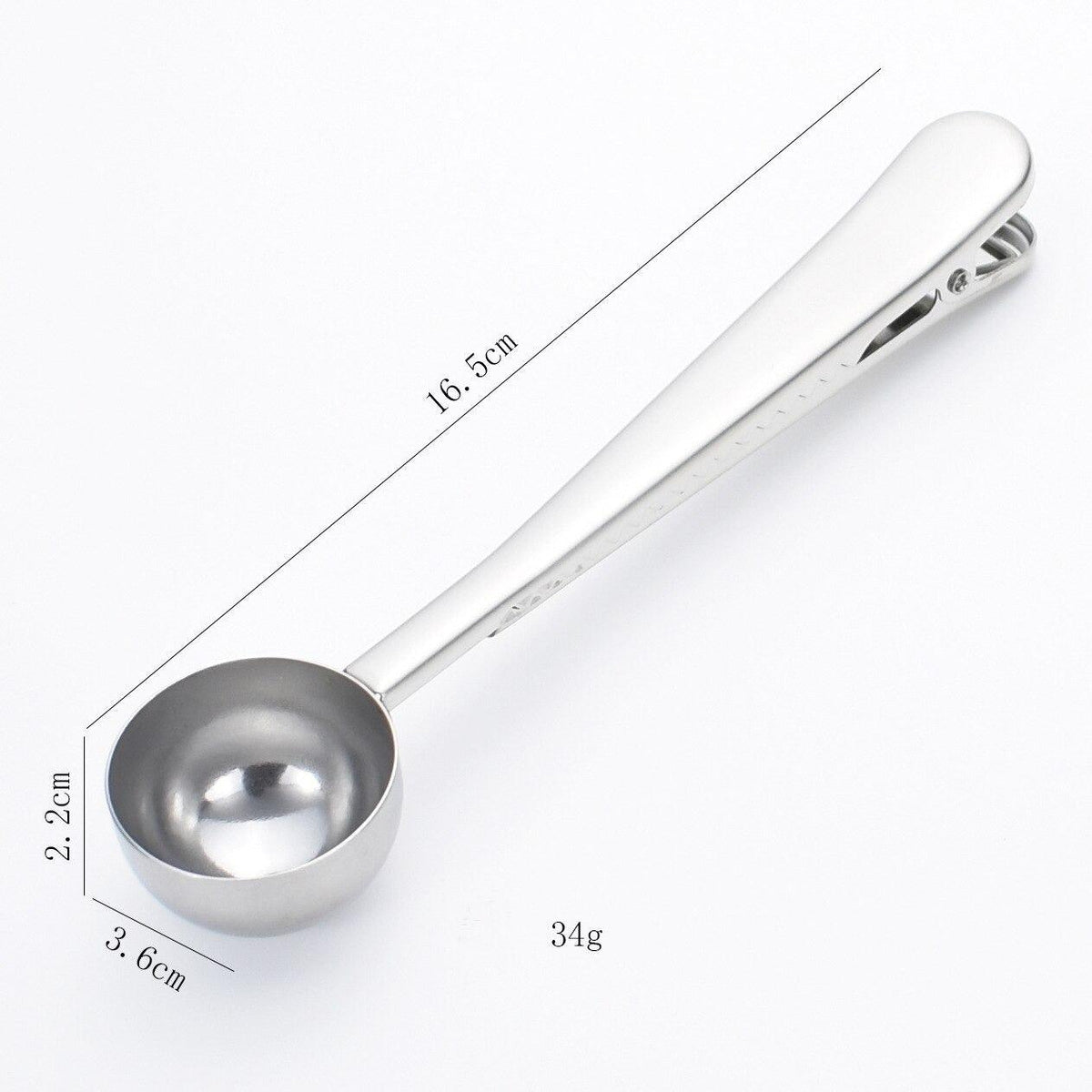 Multifunction 2 in 1 With Sealing Clip Teaspoon | Spice Spoon - HomeHatchpk