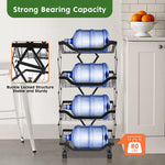 Foldable Multi Tier Storage Trolley