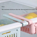 Adjustable Fridge Storage Basket | Organizer | Kitchen Accessories - HomeHatchpk