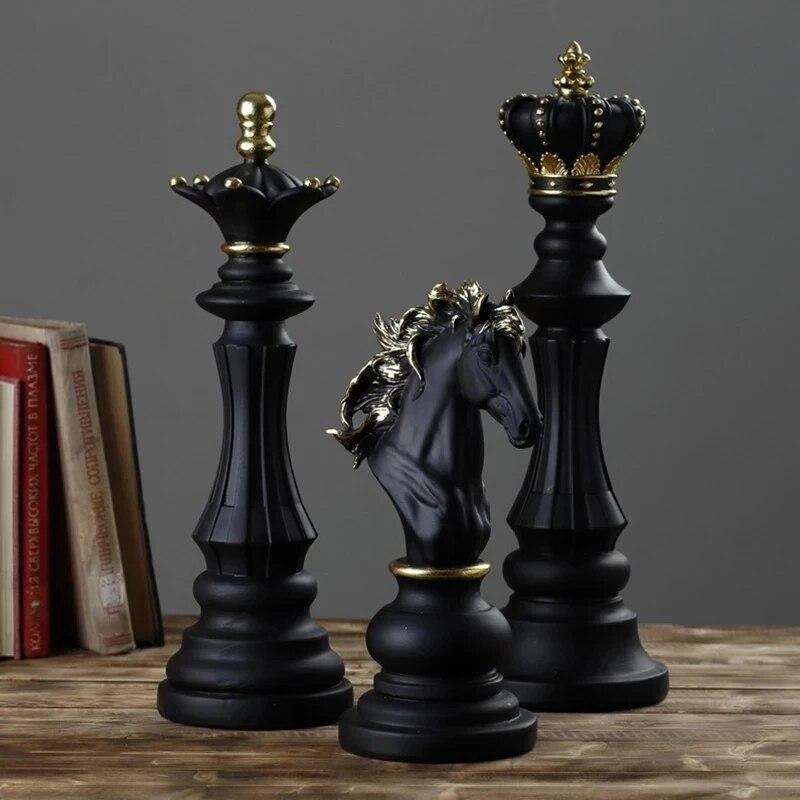 Chess Pieces Ornaments | Home Décor - HomeHatchpk