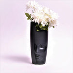 Minimalistic Ceramic Half Face Vase - HomeHatchpk