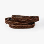 Oval Wicker Nested Basket - Set of Four - HomeHatchpk
