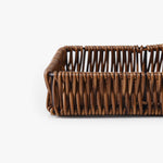 Rectangular Wicker Nested Basket Set - HomeHatchpk