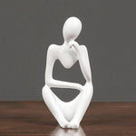 White Thinking Mannequins Set | Figurine | Home Décor - HomeHatchpk