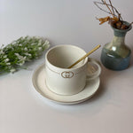 Gucci Cup With Saucer And Spoon - HomeHatchpk