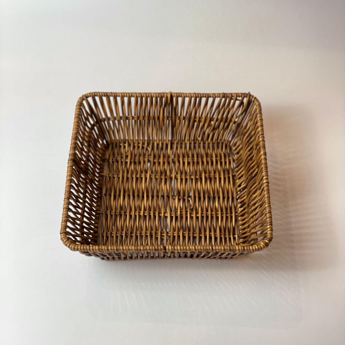 Square Wicker Braided Basket - HomeHatchpk