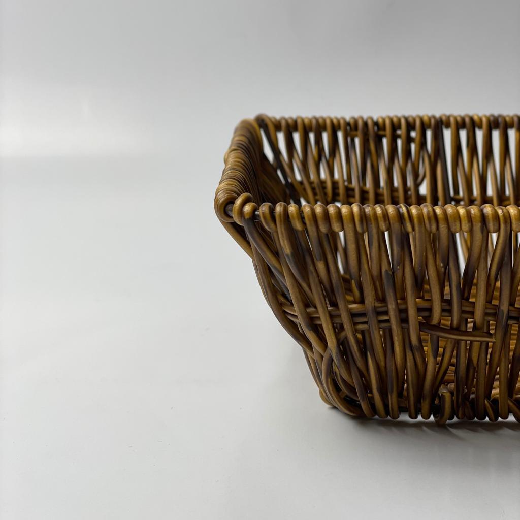 Rectangular Wicker Braided Basket - HomeHatchpk