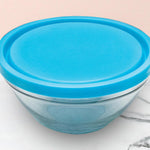 3pcs Round Glass Food Storage Bowl Set - HomeHatchpk