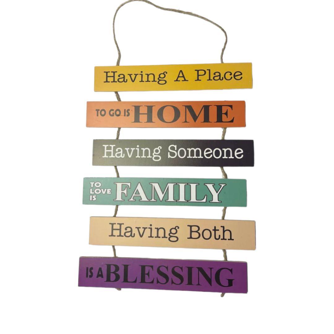 "Blessing" Wall Hanging | Wall Décor | Home Décor - HomeHatchpk