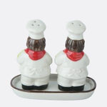 Bistro Chef Salt And Pepper Shaker Set | Kitchen Accessories - HomeHatchpk