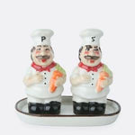 Bistro Chef Salt And Pepper Shaker Set | Kitchen Accessories - HomeHatchpk