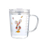 Printed Glass Mug With Straw | Kids Glass