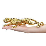 Golden Dotted Jaguar Statue | Figurine | Home Décor