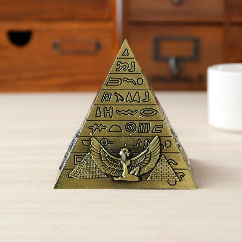 Egyptian Pyramid Metal Model | Home Décor - HomeHatchpk