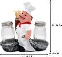 French Chef Salt And Pepper Shaker Set | Kitchen Accessories - HomeHatchpk