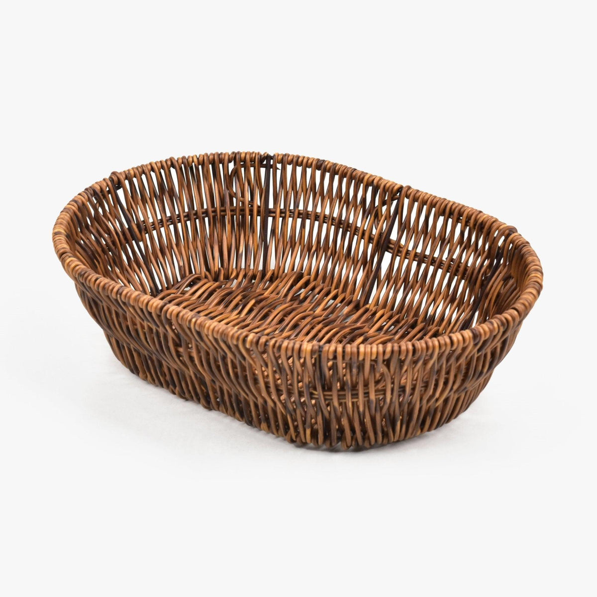 Oval Wicker Braided Basket - HomeHatchpk