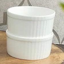 3" Oven Safe Porcelain Ramekins - Beige - HomeHatchpk