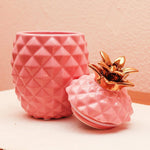 Ceramic Pineapple Airtight Candy Jar | Center Piece - HomeHatchpk