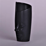 Minimalistic Ceramic Half Face Vase - HomeHatchpk