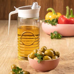 Oil And Sugar Glass Dispenser | Kitchen Accessories - HomeHatchpk